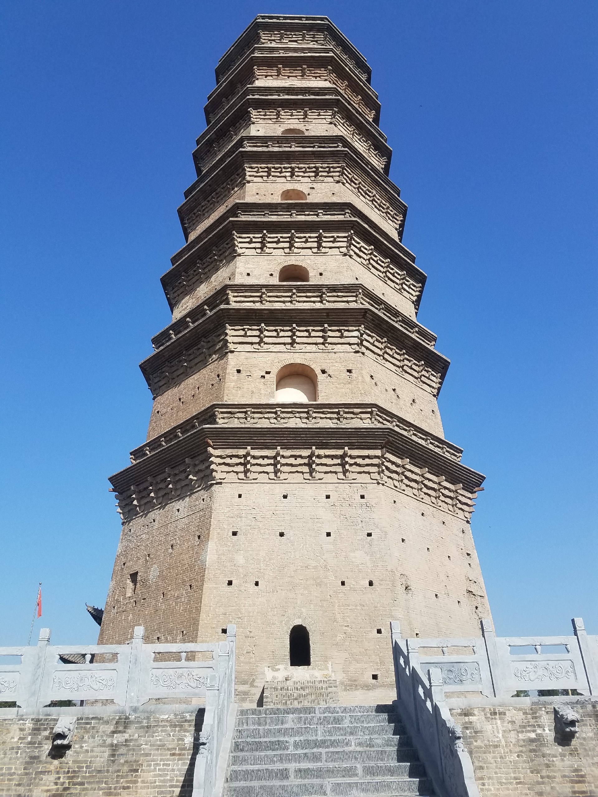 山西吕梁文水梵安寺塔